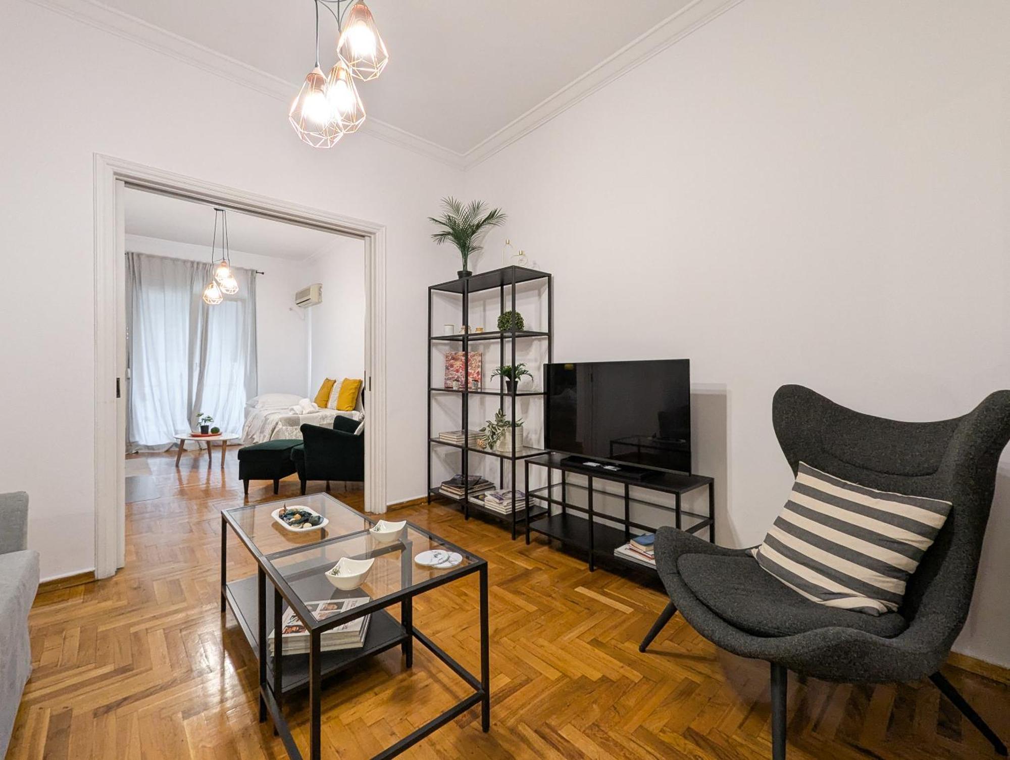 Spacious Apt For 5 Guests Next To Acropolis&Metro Athens Exterior photo